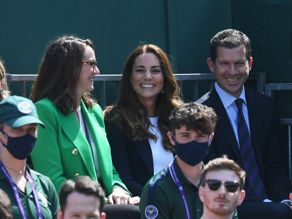 Kate enjoyed herself at Wimbledon.