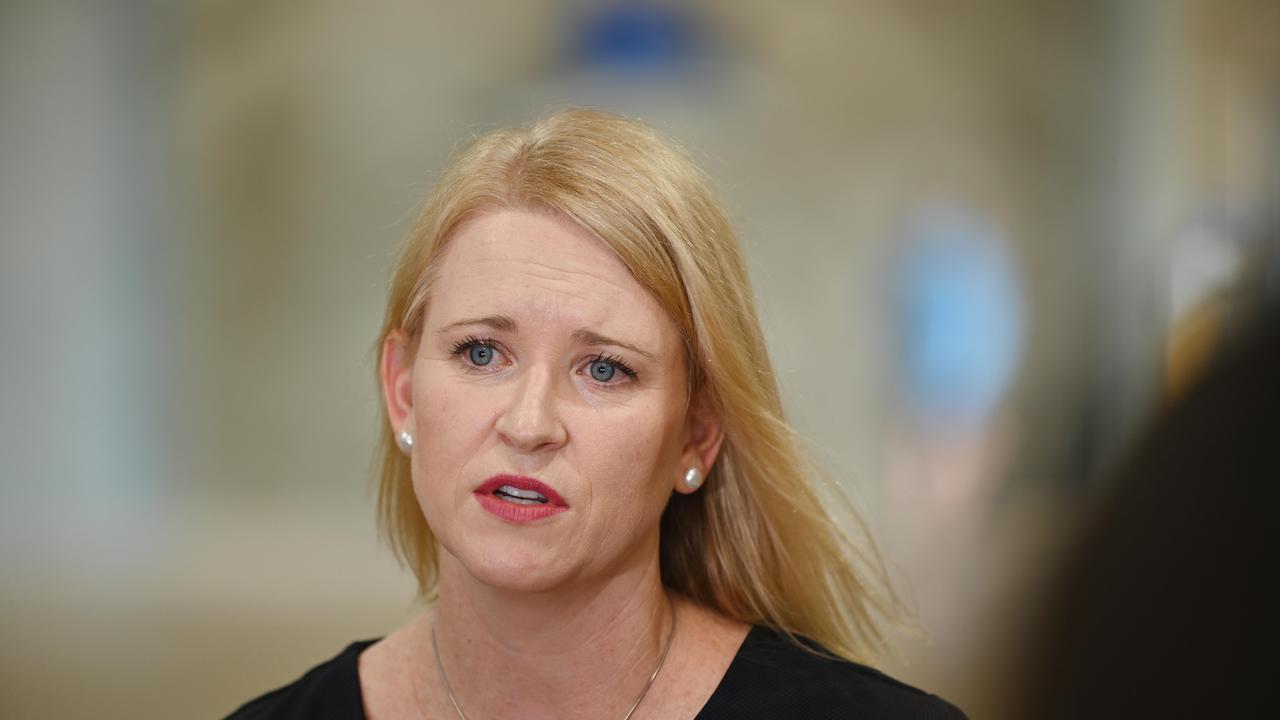 Acting Chief Minister Nicole Manison described the Barkly’s vaccination rate as “frustratingly low, disappointingly low”. Picture Julianne Osborne