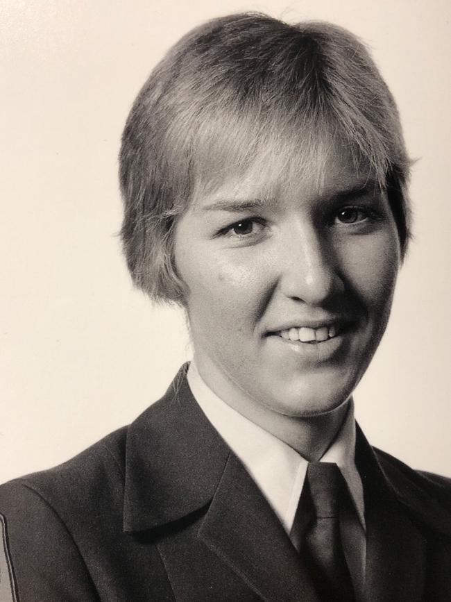 New police commissioner Katarina Carroll at her graduation in 1983.