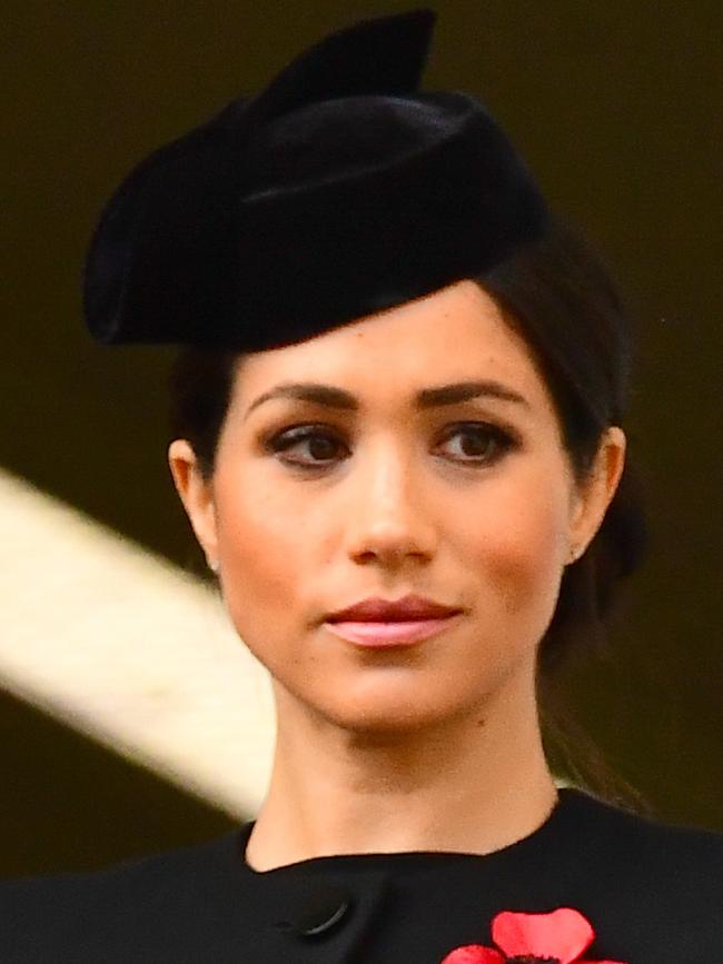 Meghan, Duchess of Sussex, watches on. Picture: Getty Images