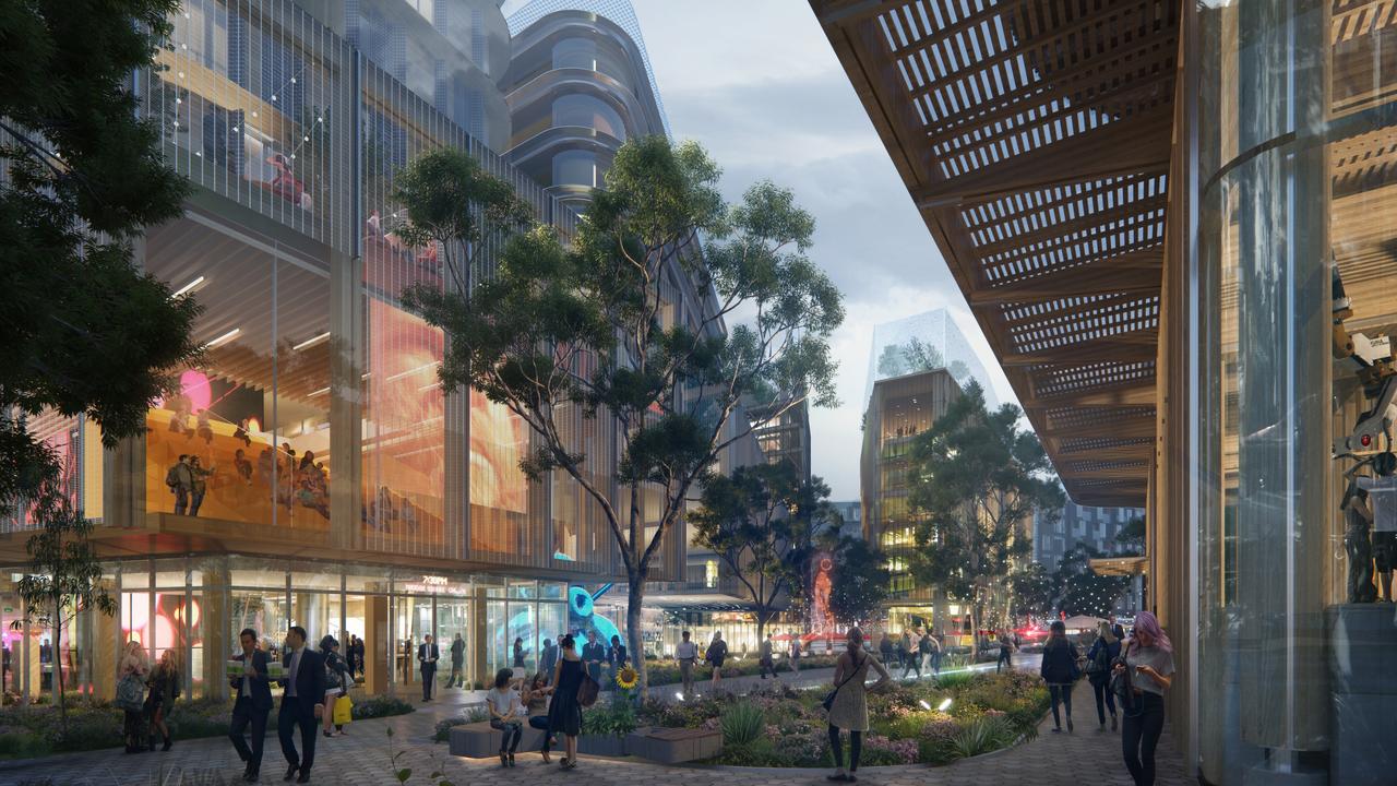 Almost 40 businesses have signed memorandums of understanding with the NSW government to invest in the hi-tech precinct. Picture: Supplied