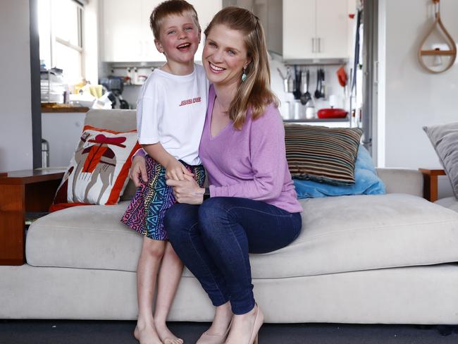 Rachel Phillips said her son Sunny was traumatised by his delay in diagnosis. Picture: Sam Ruttyn