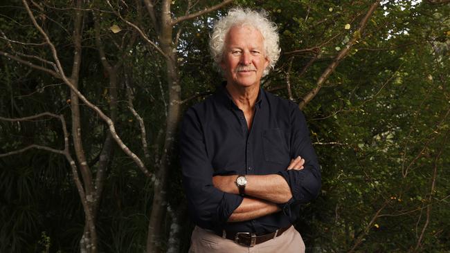 Tasmanian author Andrew Darby hiked to various locations in Tasmania to visit ancient trees while writing his latest book. Picture: Nikki Davis-Jones
