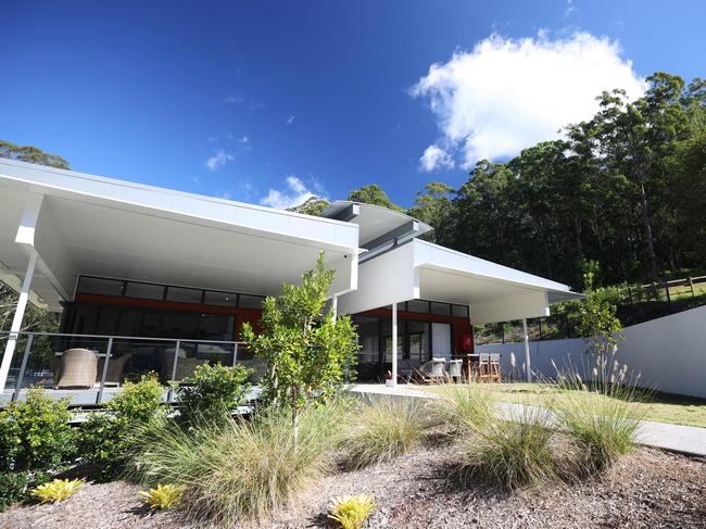 The guest building for patients at Wandi Nerida on the Sunshine Coast. Picture: Lachie Millard