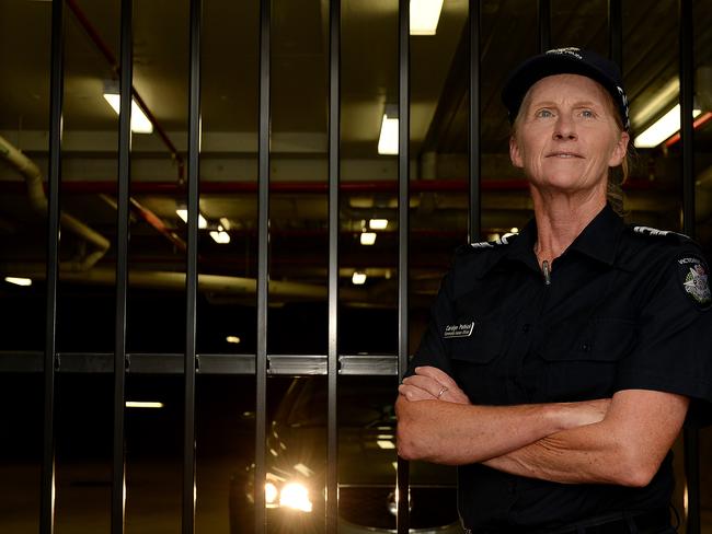 Carolyn Pethick at Boroondara Police Station.