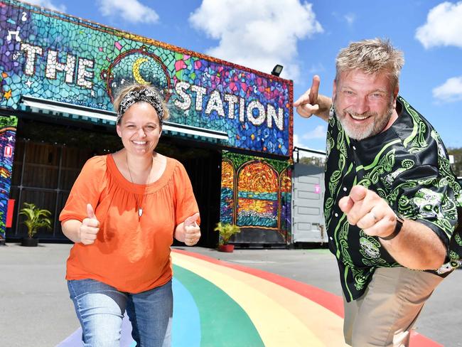 Owners Chris and Lauren Hignett of The Station/old Night Quarter venue will be reopening in March. Picture: Patrick Woods.