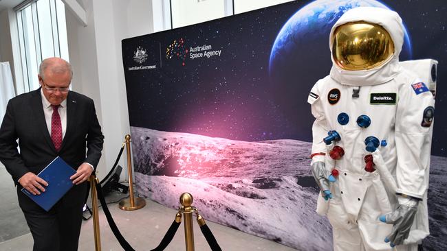 The Coalition are investing $700 million into the space sector. Picture: AAP