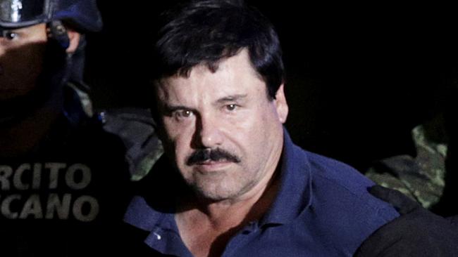 Recaptured drug lord Joaquin 