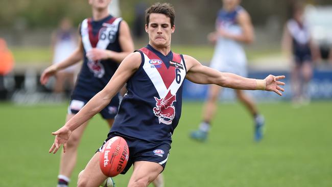 TAC Cup: Sandringham Dragons v NSW/ACT Rams at Trevor Barker Oval , Sandringham. Dragons #6 Harley Balic. Picture: Chris Eastman