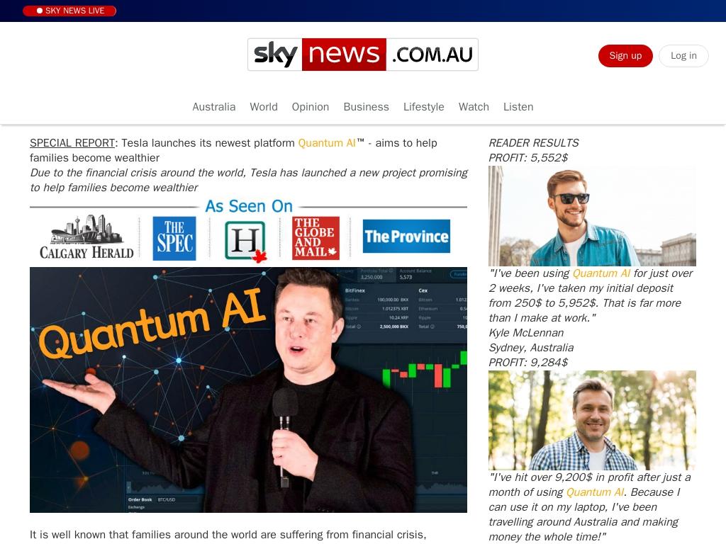 Elon Musk’s image has been used in scams.