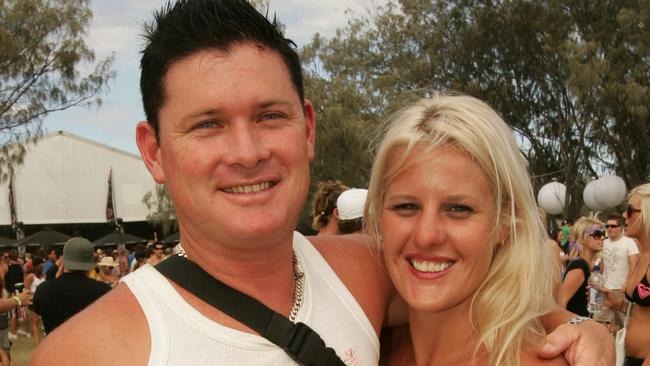 Jason and Kyla Thoms at the Good Vibrations Festival at the Southport Spit some 15 years ago. Reporter: Rick Morton