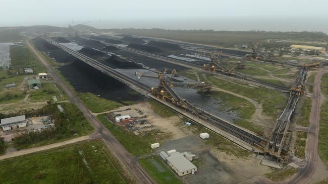 Adani’s Abbot Point coal terminal.