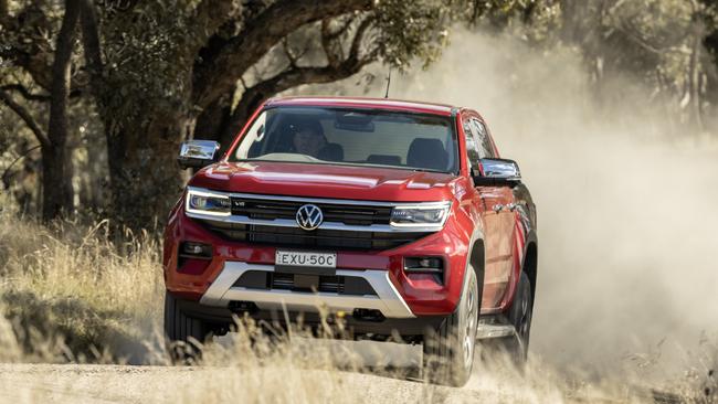 The Volkswagen Amarok and Ford Ranger are twins under the skin