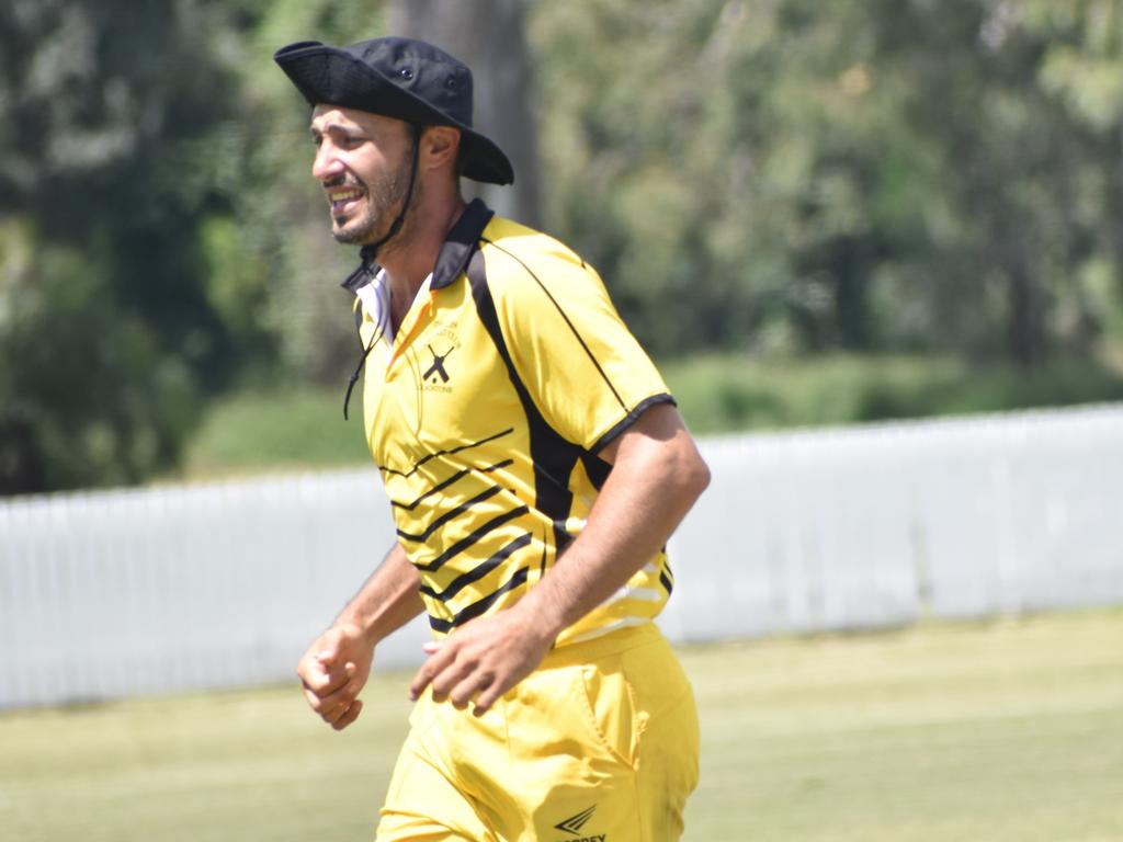 Frenchville Sports Club A-Grade Premiership semi-final, Gracemere Bulls versus The Glen, Rockhampton Cricket Grounds, March 19, 2022.