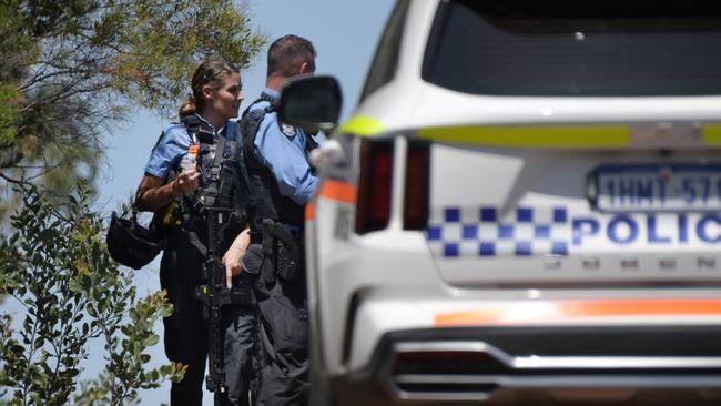 WOOROLOO, AUSTRALIA - NewsWire Photos. NOVEMBER 4, 2023 Residents of an outer Perth suburb have been warned to lock their doors as specialist police respond to a firearm incident. Police are responding to a firearm incident near the intersection of Needham Road and Marauba Close, in Wooroloo, 55km east of Perth’s CBD. Picture: NCA NewsWire / Sharon Smith