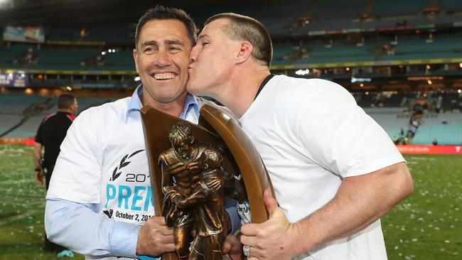 Flanagan coached the Sharks to their first premiership. Picture by Brett Costello.