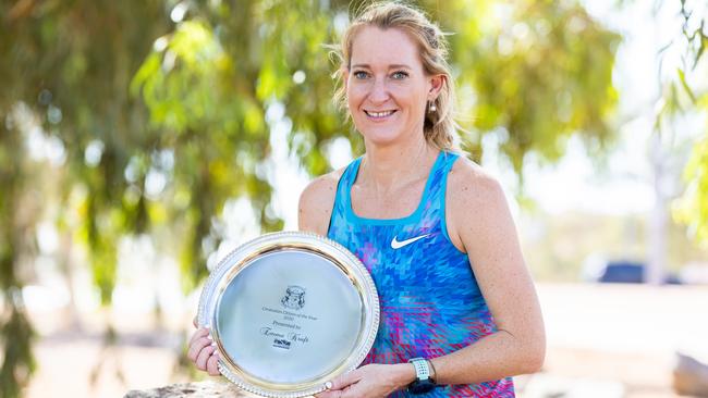 2020 Centralian of the Year Emma Kraft. Alice Springs Australia Day 2020. Photo: EMMA MURRAY