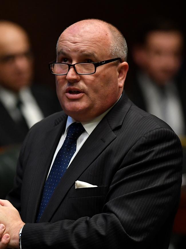 Minister for Corrections and Minister David Elliott