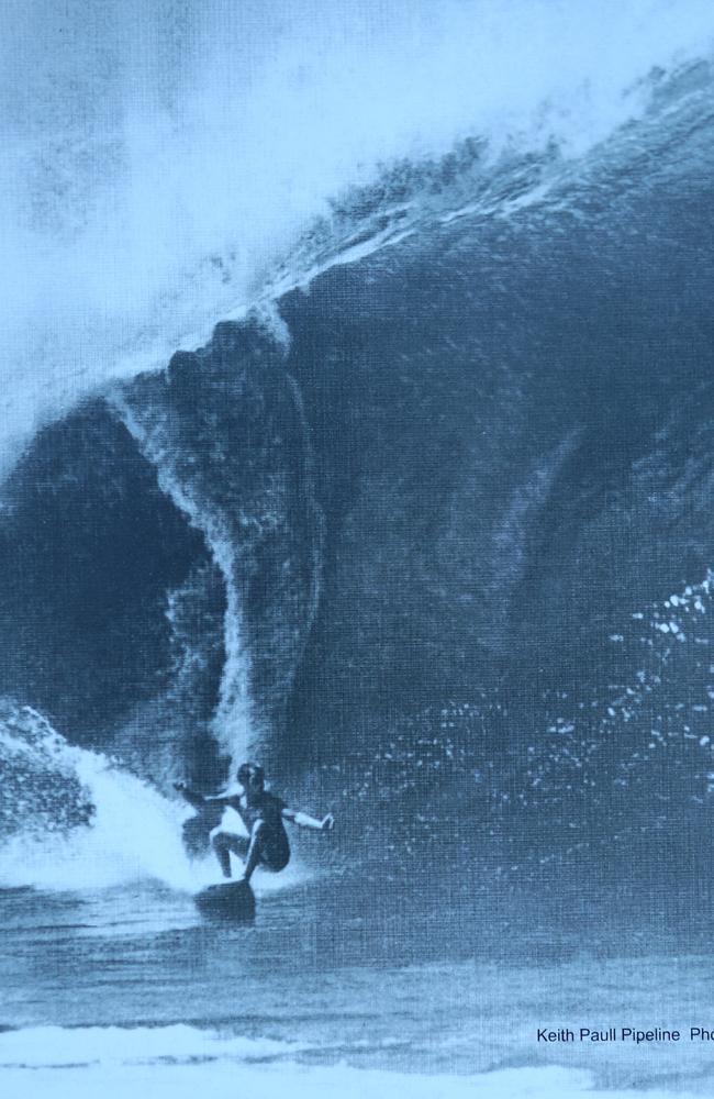 Keith Paull during one of many overseas surf trips. Picture: Tom Gillen.