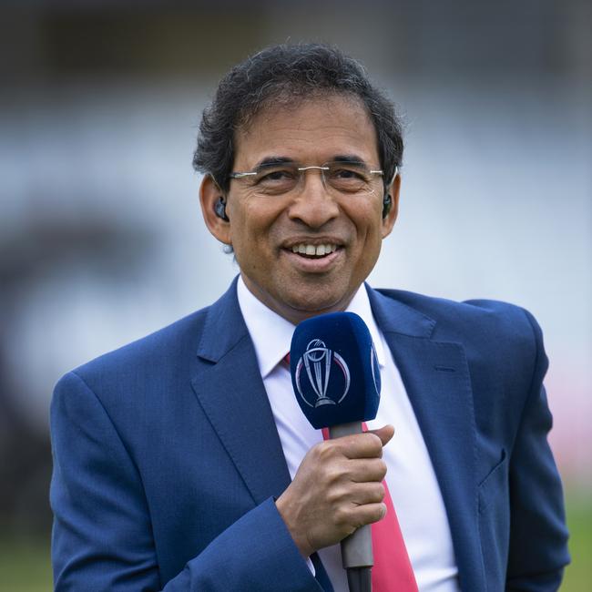 Harsha Bhogle has apologised for the bizarre stunt. Picture: Visionhaus/Getty Images