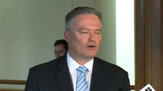 Cormann calls Labor's announced climate policy as a new carbon tax