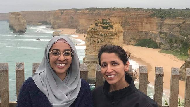 The bond between Sehrish Khokar (left) and her mother Ghazal Khokar has led them to follow in each other’s footsteps. Photo. supplied.