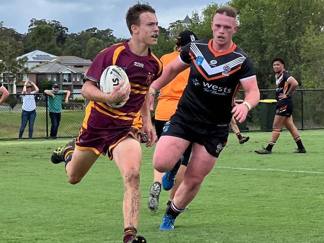 Sam Graziani of the Riverina Bulls Laurie Daley Cup team. Picture: Donna Dal Molin/6 Again Sports Photography