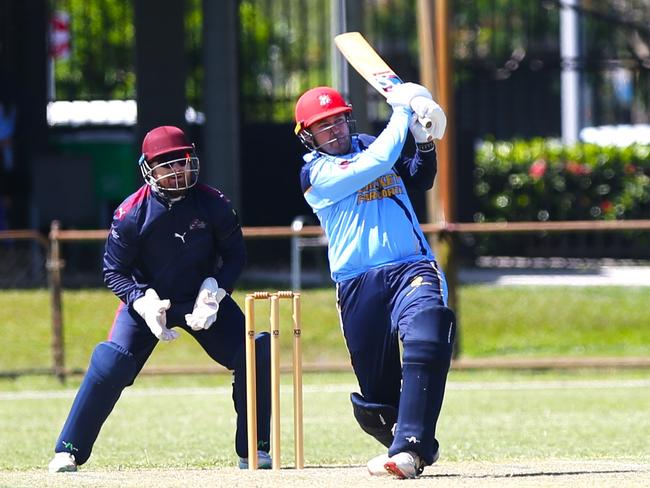 Far North First XI v Mackay-Whitsundays First XI at Griffiths Park. NQCA First XI - Zone Championships. Queensland Country Cricket Representative. Photo: Gyan-Reece Rocha