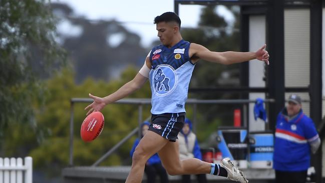 Sam Paea finished with two goals. Photo: Andrew Batsch