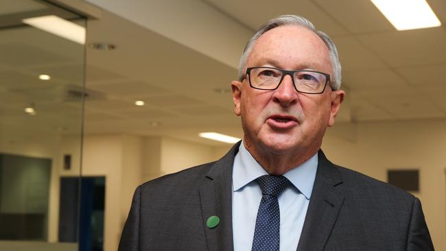 NSW Health Minister Brad Hazzard at Westmead Hospital in Sydney, Australia. Picture: NCA NewsWire / Gaye Gerard