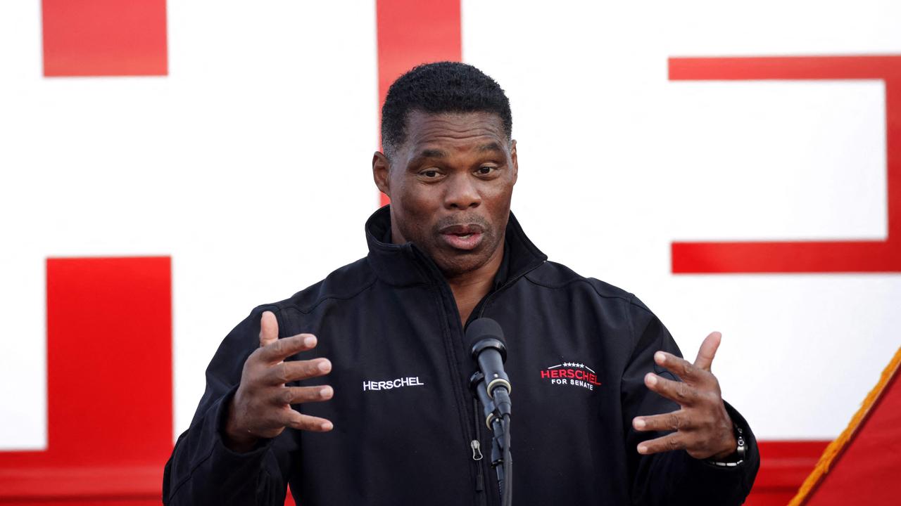 Georgia Republican senate candidate Herschel Walker. Picture: Alex Wong/Getty Images/AFP