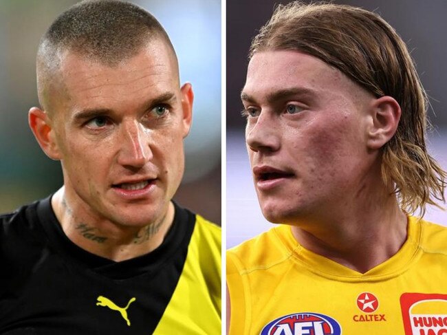 Harley Reid and Dustin Martin.