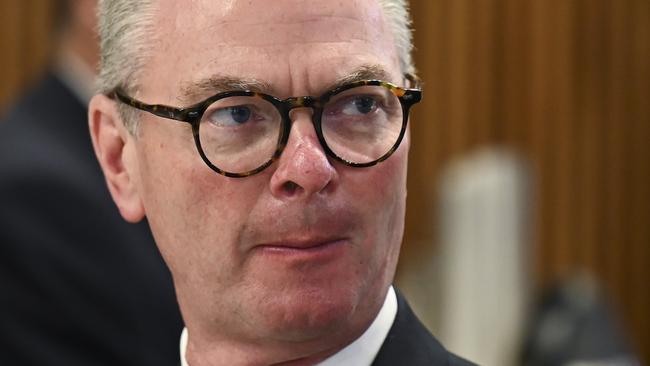 CANBERRA, AUSTRALIA, NewsWire Photos. DECEMBER 1, 2023: Former Minister for Defence of Australia, Christopher Pyne at the National Press Club in Canberra. Picture: NCA NewsWire / Martin Ollman