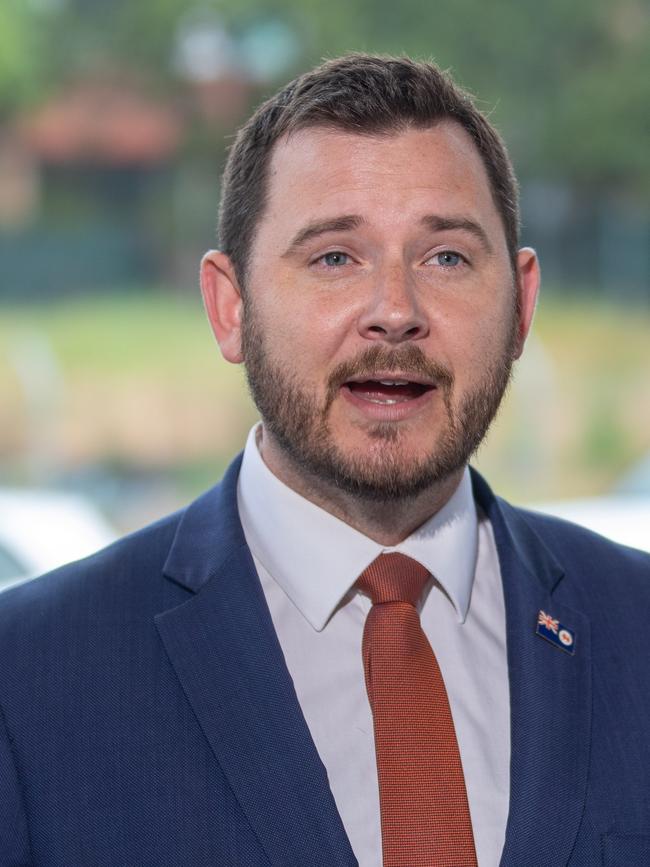 Minister for Housing, Felix Ellis discusses the new planning legislation to be tabled in parliament. Picture: Linda Higginson