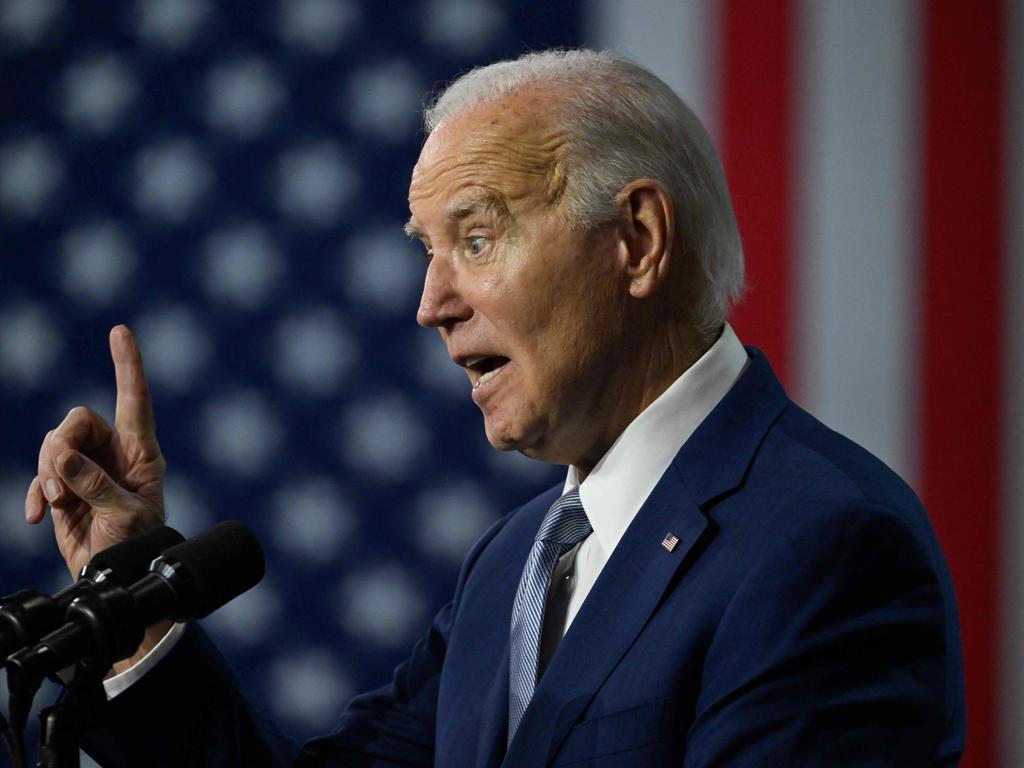 US President Joe Biden. Picture: Andrew Caballero-Reynolds/AFP