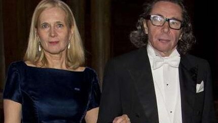 Katarina Frostenson with her husband Jean-Claude Arnault.