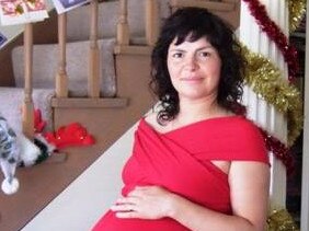 Caroline Lovell, 36, from Watsonia, just 29 days before she died following a home birth with her second child in January 2012. Picture: Supplied
