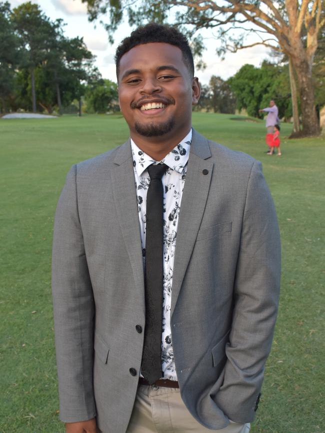 Jaziah Davis at the Pioneer State High School formal at the Mackay Golf Course on Friday November 20. Picture: Zizi Averill