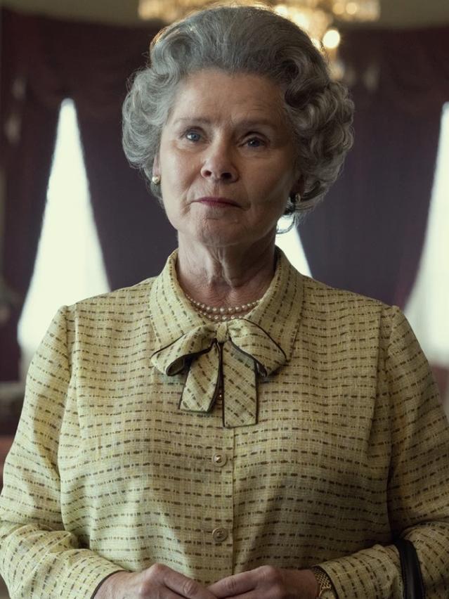 Imelda Staunton as Queen Elizabeth II in The Crown season 5. Picture: Netflix