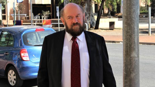 Barrister for NT Police Ian Freckelton KC said comments made by Zach Rolfe last week were ‘nothing short of disgraceful and despicable’. Picture: Jason Walls