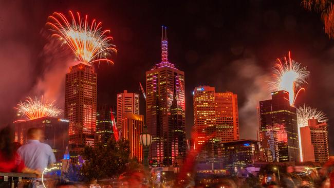 Nearly $4 million will be spent staging New Year’s Eve in 2022. Picture: Mark Stewart