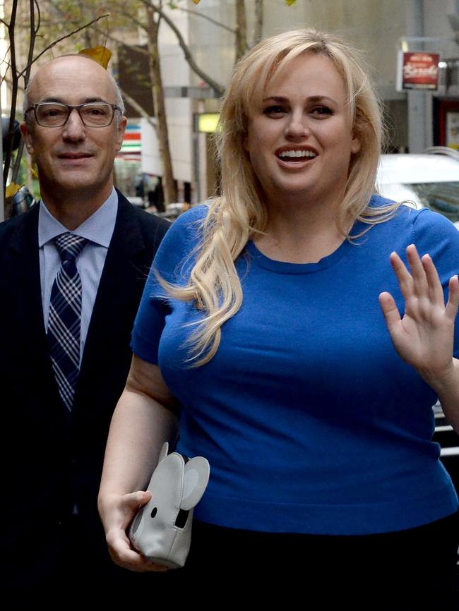 Rebel Wilson claimed she was the victim of tall poppy syndrome. Picture: AAP Image/Mal Fairclough