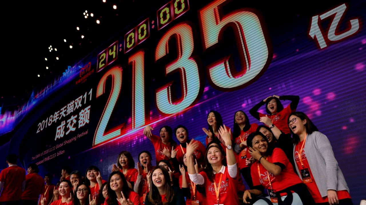 Alibaba’s Singles Day racks up ground-breaking figure