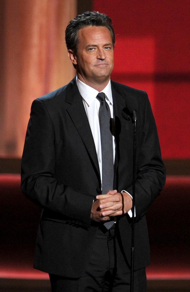 Matthew Perry charmed a generation with his wit and humour. Picture: Getty Images