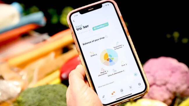 Woolworths is also introducing a food tracker within the Everyday Rewards app. Picture: Supplied