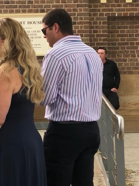 Luke Cavallaro outside Picton Local Court last December.