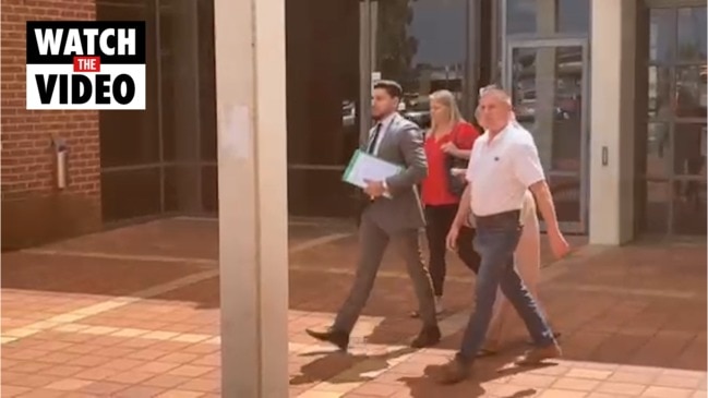 Latia Henderson supporters leave Campbelltown Court after her bail is refused