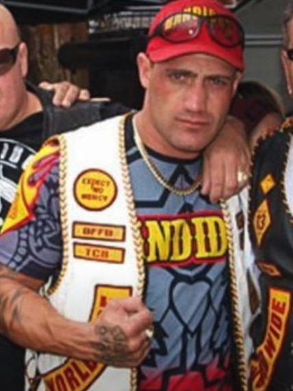 Ex Bandidos sergeant-at-arms Johnny "Two Guns" Walker. Picture: Supplied