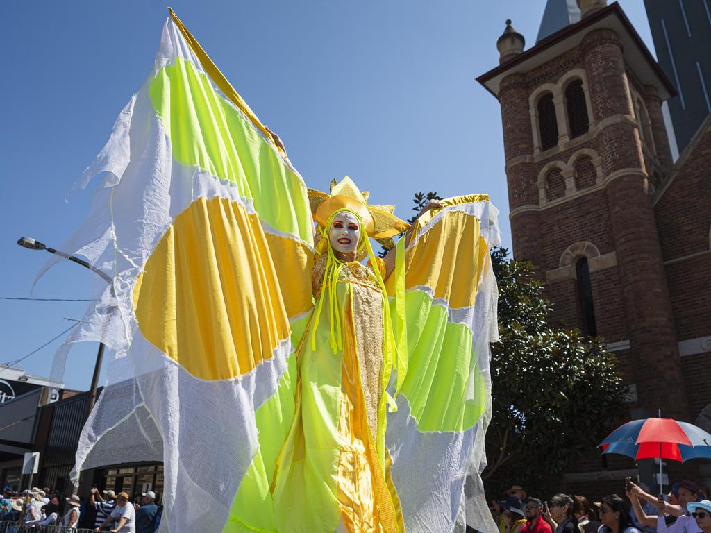 Grand Central Floral Parade of the Carnival of Flowers, Saturday, September 21, 2024. Picture: Kevin Farmer