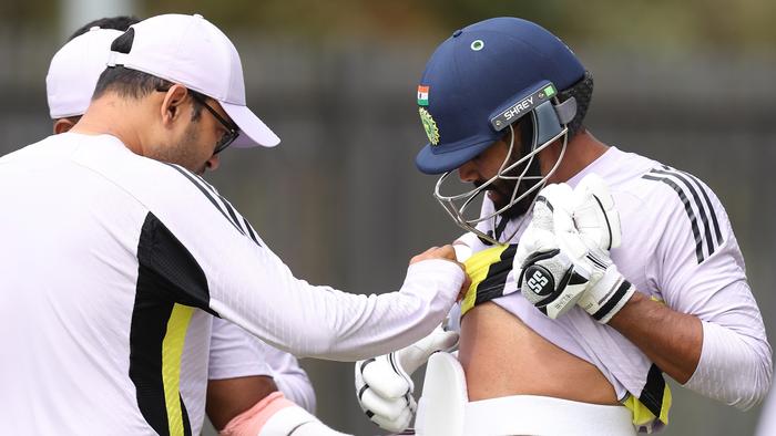 India Test Squad Training Session